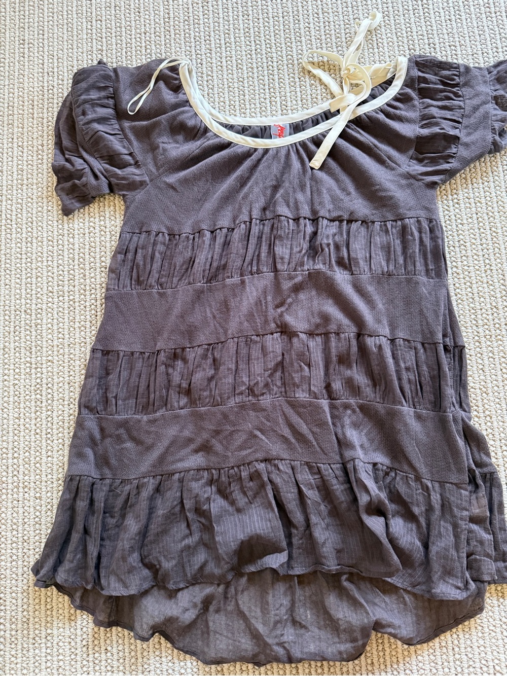 Free People Neck Tie Dress/Tunic